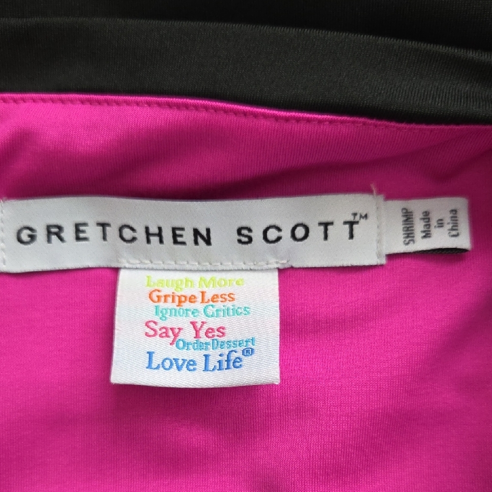 Gretchen Scott Designs Chic Black One-Shoulder Dress - Picture 4 of 4